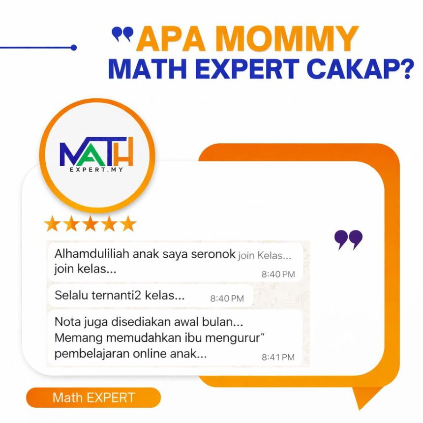 Tangkapan skrin mesej WhatsApp ibu bapa: Alhamdulillah anak saya seronok join kelas… Selalu ternanti2 kelas… No…